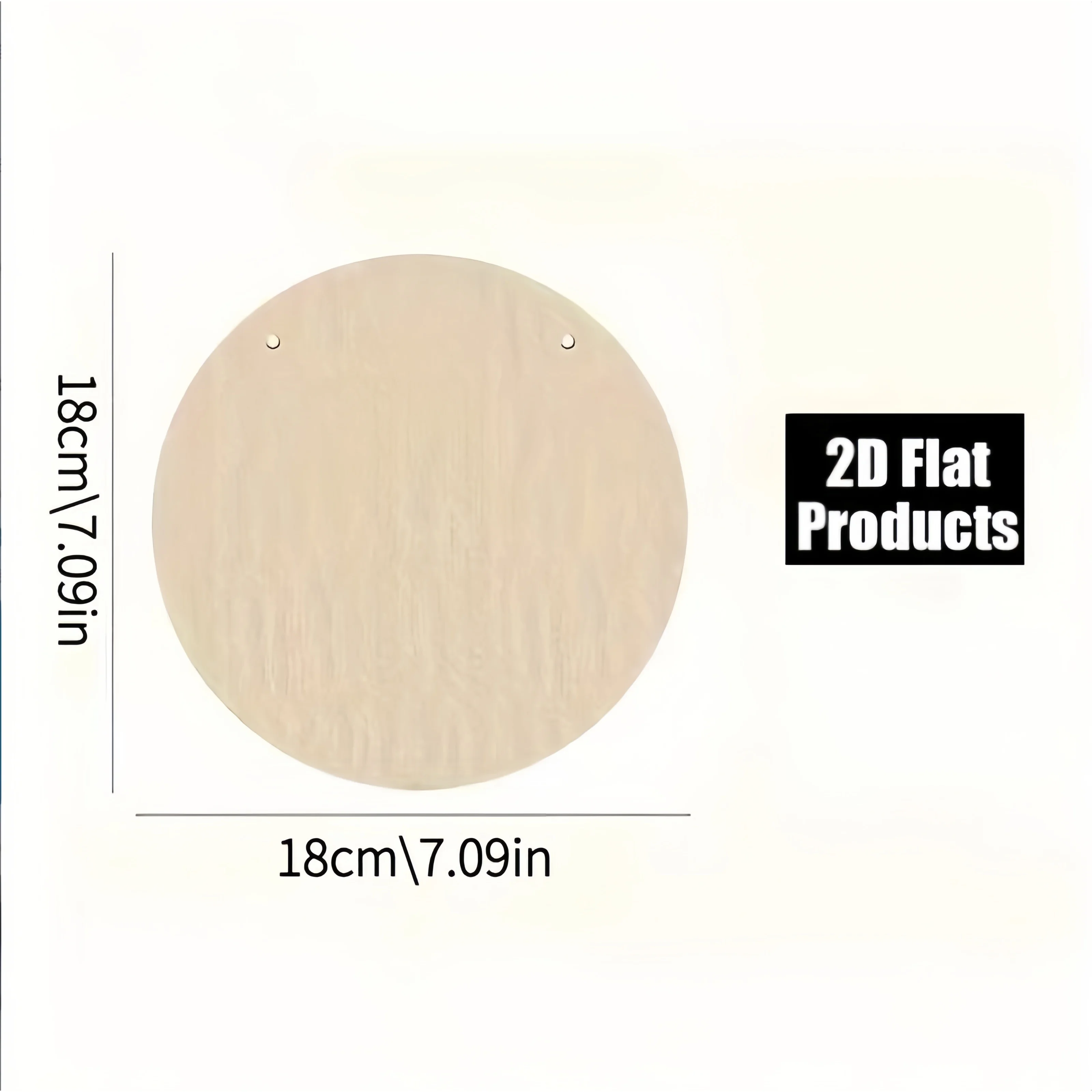 2D Flat, 2D Flat - 1 Brown Malt Beer Wooden Round Sign, Vintage Design Decorative Plaque, Newcastle Round Plaque, Brewery Themed