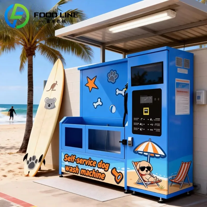 

Customized Commercial Public Pet Wash Vending Machine Self-Service Dog and Cat Wash Station