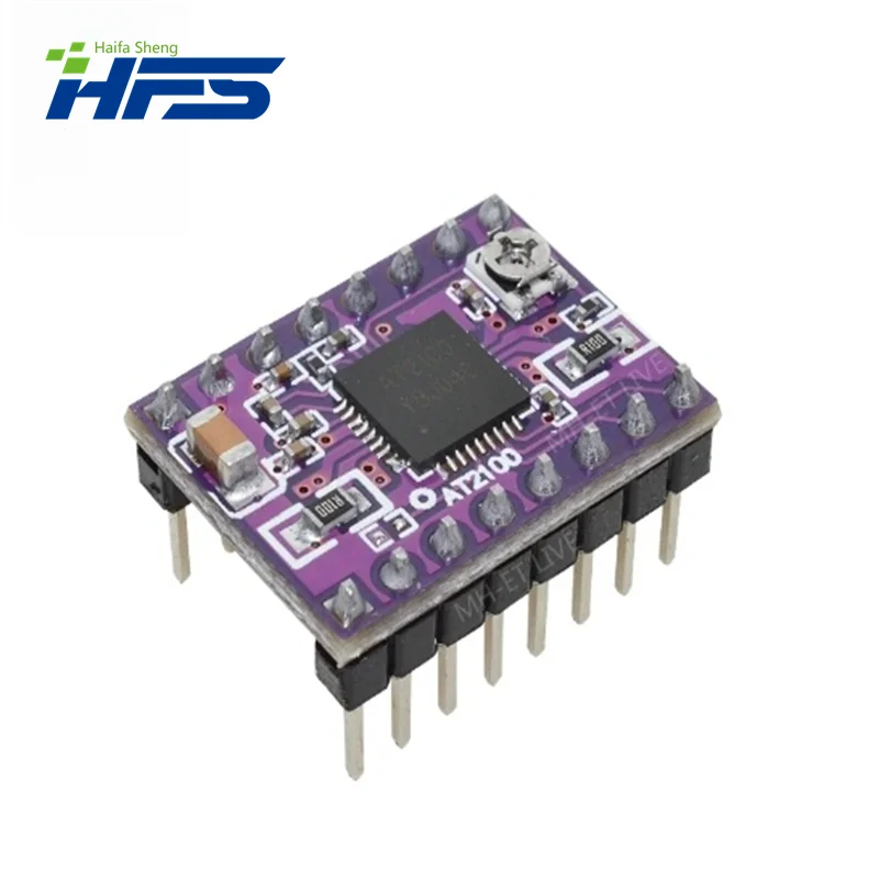 At2100 Stepstick Stepper Motor Driver Module In Plaats Tmc2100 Tmc2208 Met Heatsink Super Stil Voor 3d Printing Moederbord