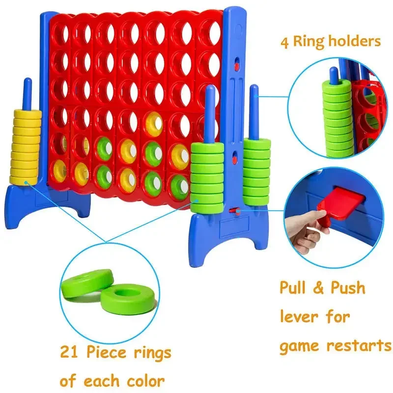 Outdoor Play Toy for kids Outdoor Play Toy for kids Backyard Educational four to score giant 4 connect in a row game