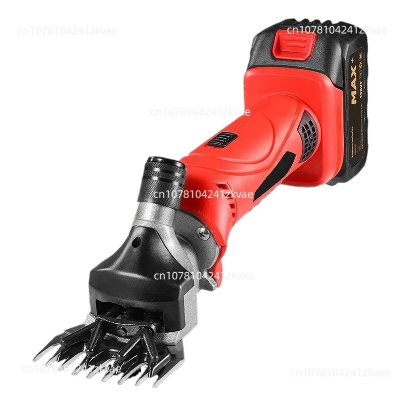 Wiederaufladbare Wollschere, Lithium-Elektro-Wollpolster, kabelloser, leistungsstarker elektrischer Fader aus rasierter Wolle