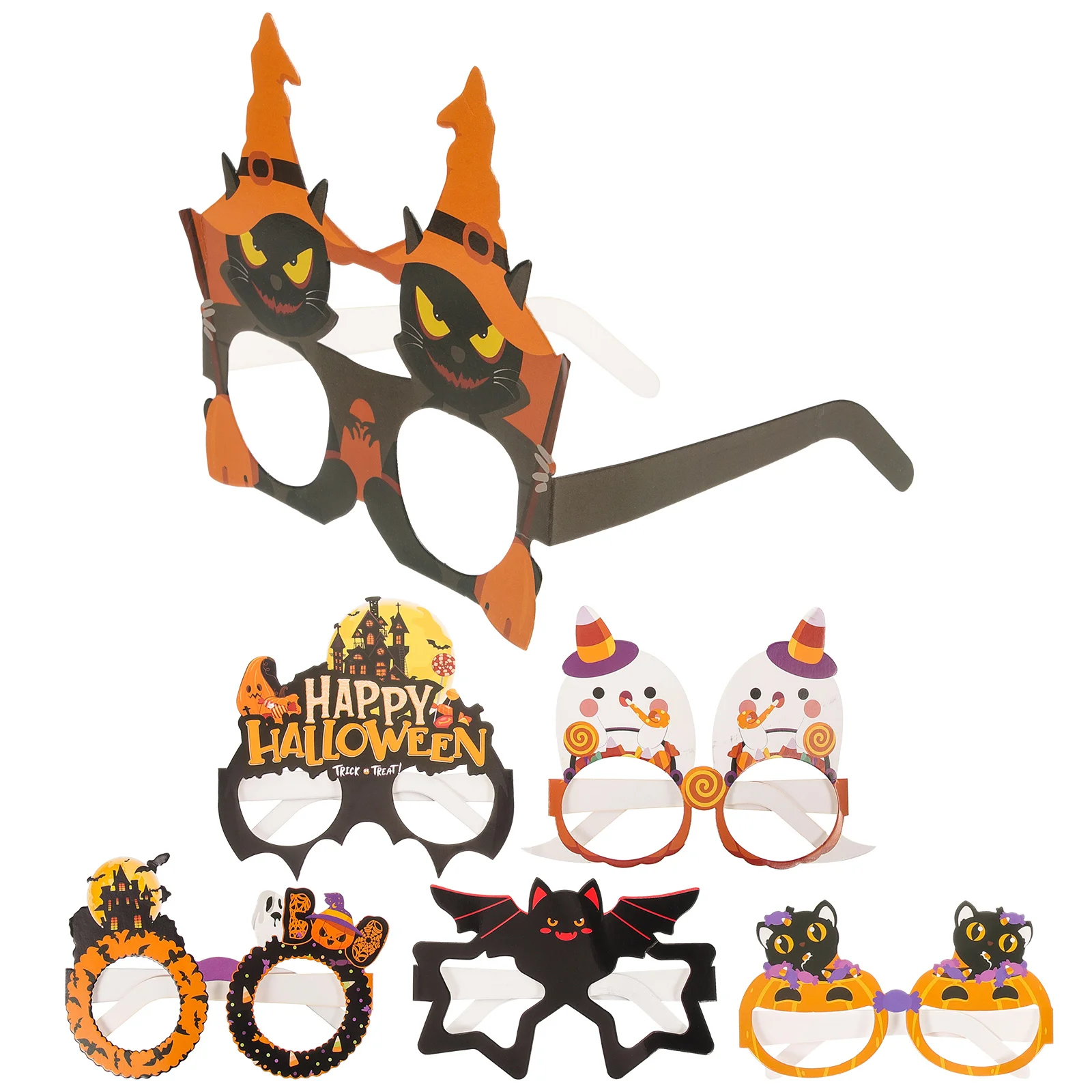 

6pcs Halloween Scary Favor Fun Halloween Cosplay Props Lightweight Funny Party For Adults Festival Creative