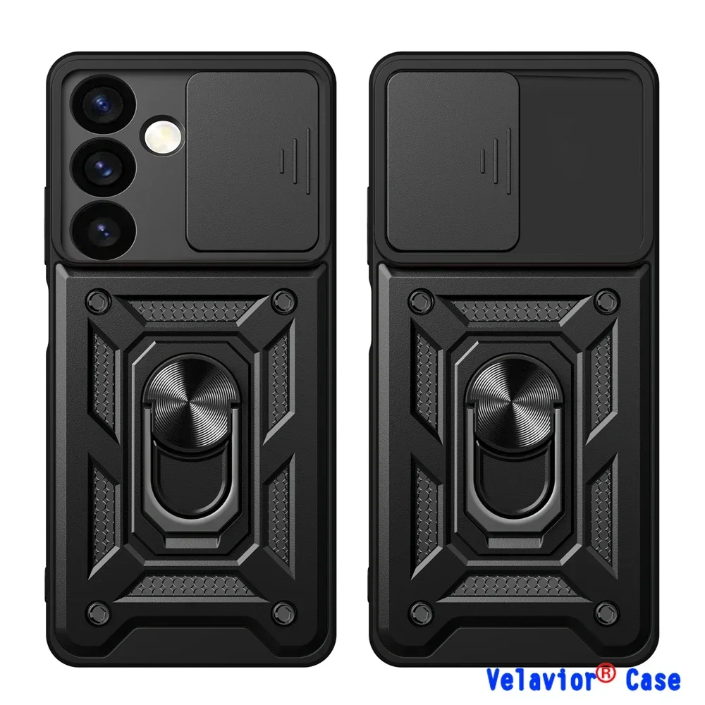 قذيفة مضادة للصدمات لسامسونج غالاكسي S24 ، غطاء حماية عدسة الشريحة جدا ، S23 Plus