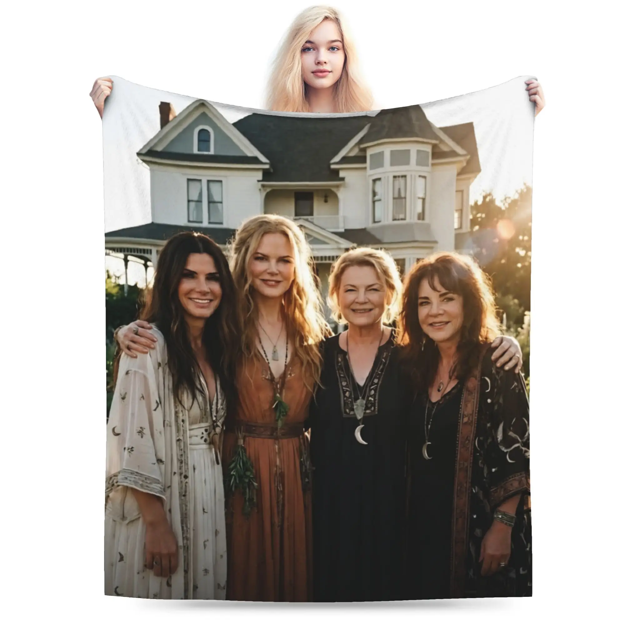 Practical Magic 2 Movie 2026 Gift Blanket For Men Women Super Soft Warm  Throw Blankets for Sofa 50x60 Inches Multi-size