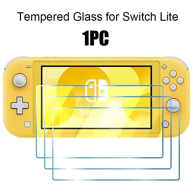 1-4 STUKS Gehard Glas voor Nintendo Switch OLED 3 Stuks Screen Protector Film voor Nintendo Switch Switch Lite Beschermend Glas