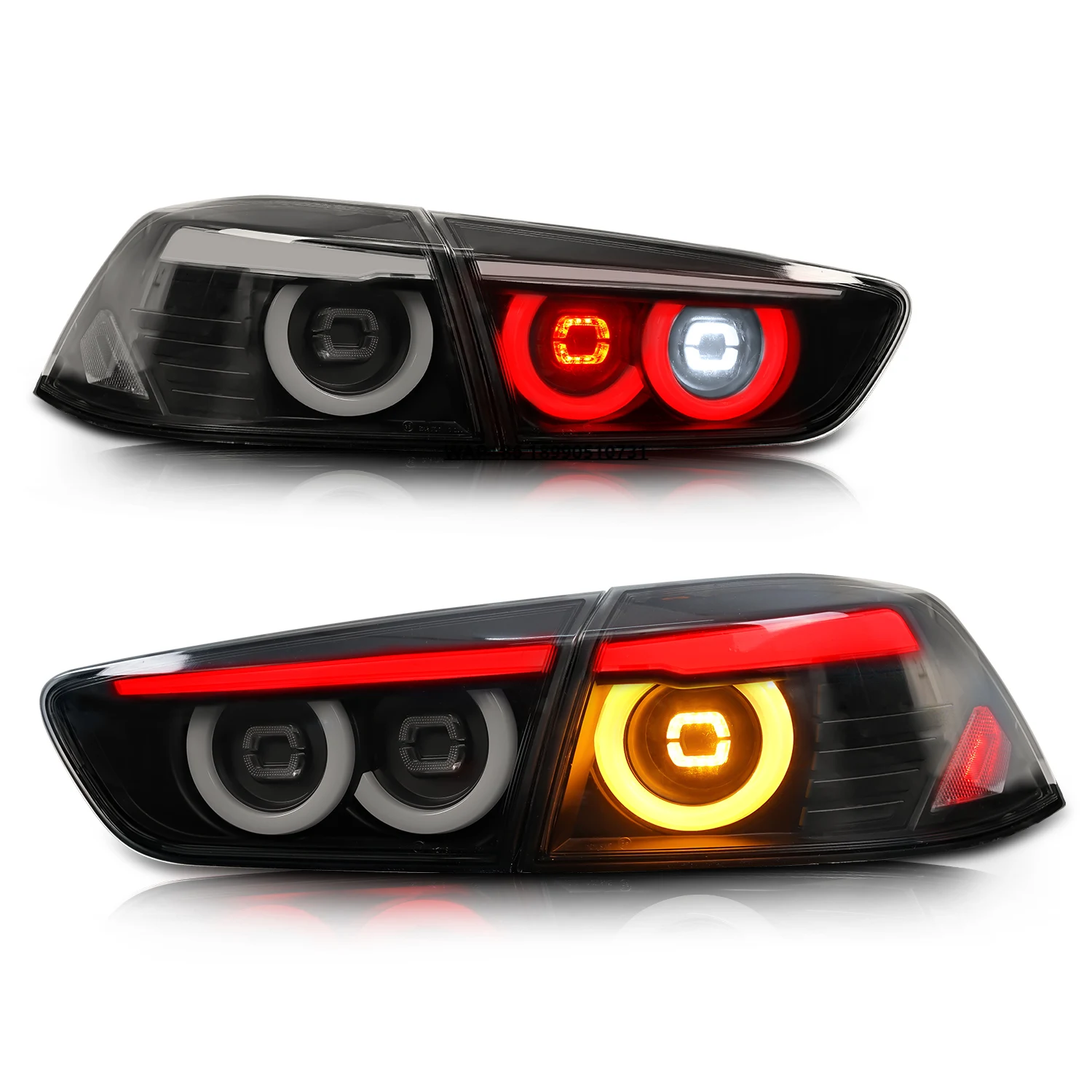 

2008-2018 Lancer EVO EX Taillights JDM Condition Archaic LED Dynamic Sequential Rear Lamp New Condition Tail Lights