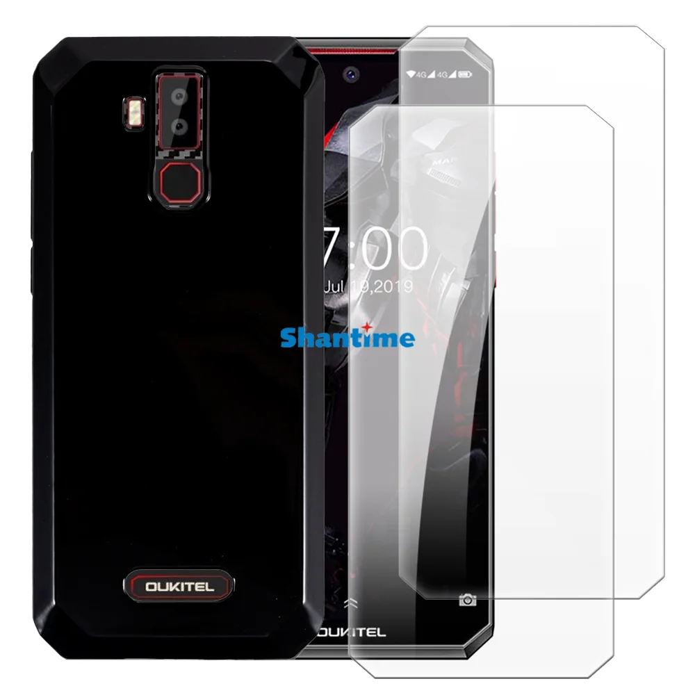 Soft Case + 2 Pack Tempered Glass Screen Protectors for iHunt Titan P11000 Pro 2021 Full-Body Protection