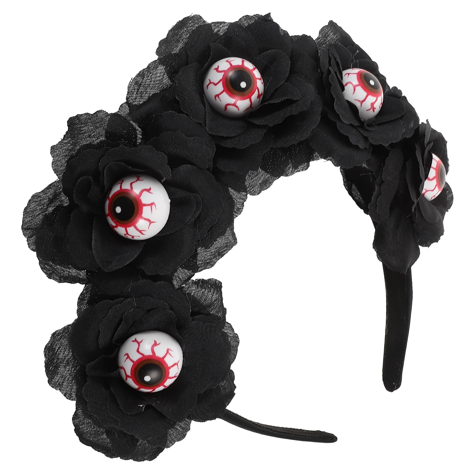 

Skull Hair Novel Style Cosplay Costume Prop Headb Halloween Party Costume Prop Decor Cloth Hoops Adult