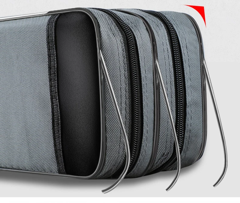 Ausklappbare Angeltasche 80-130cm Nicht Faltbare Oxford Angelrutentasche für Rute, Rolle, Köderbox Reise-Angelzubehör Aufbewahrungskoffer – Detail 6