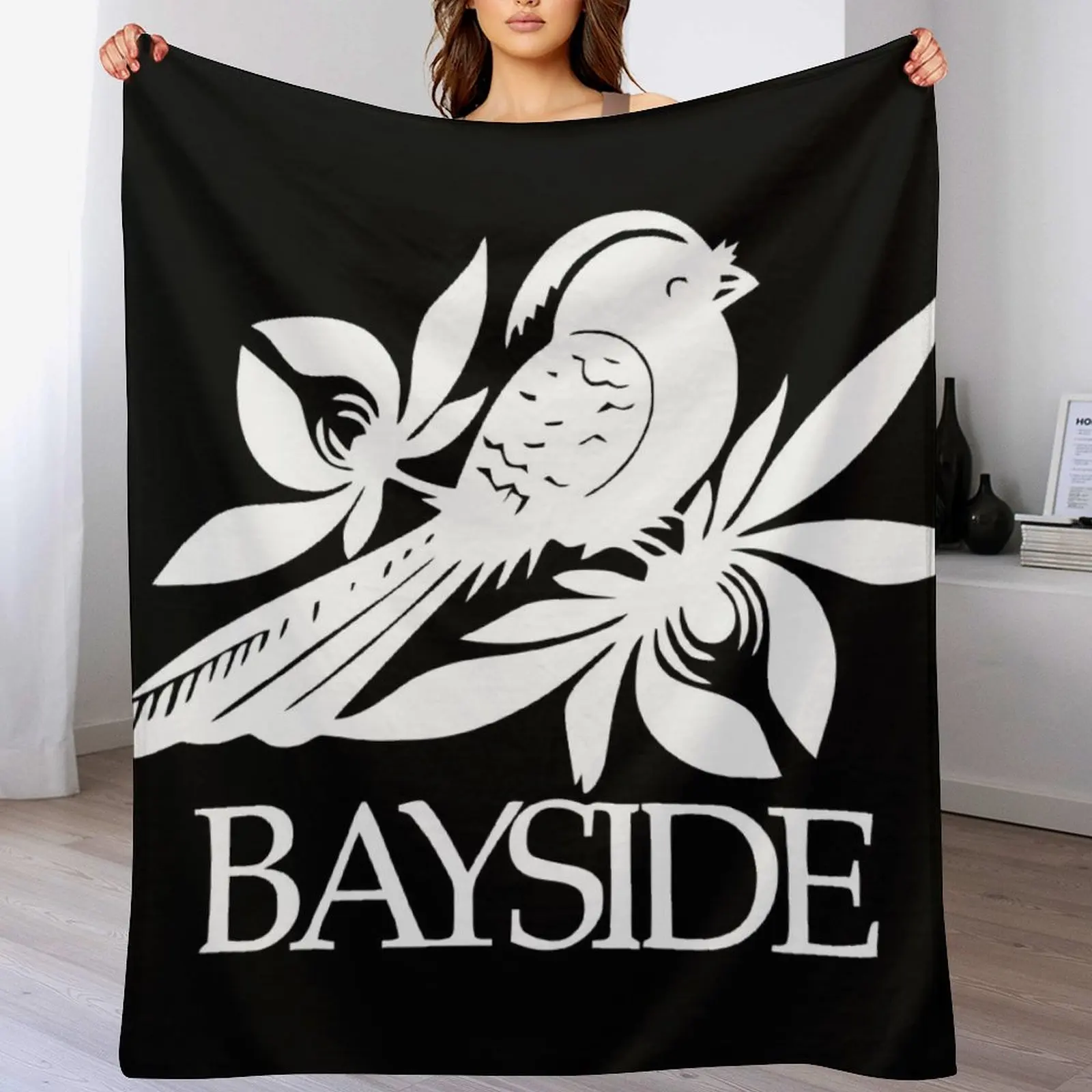 

Bayside Throw Blanket Anti Shedding Soft Fuzzy Blanket for Home