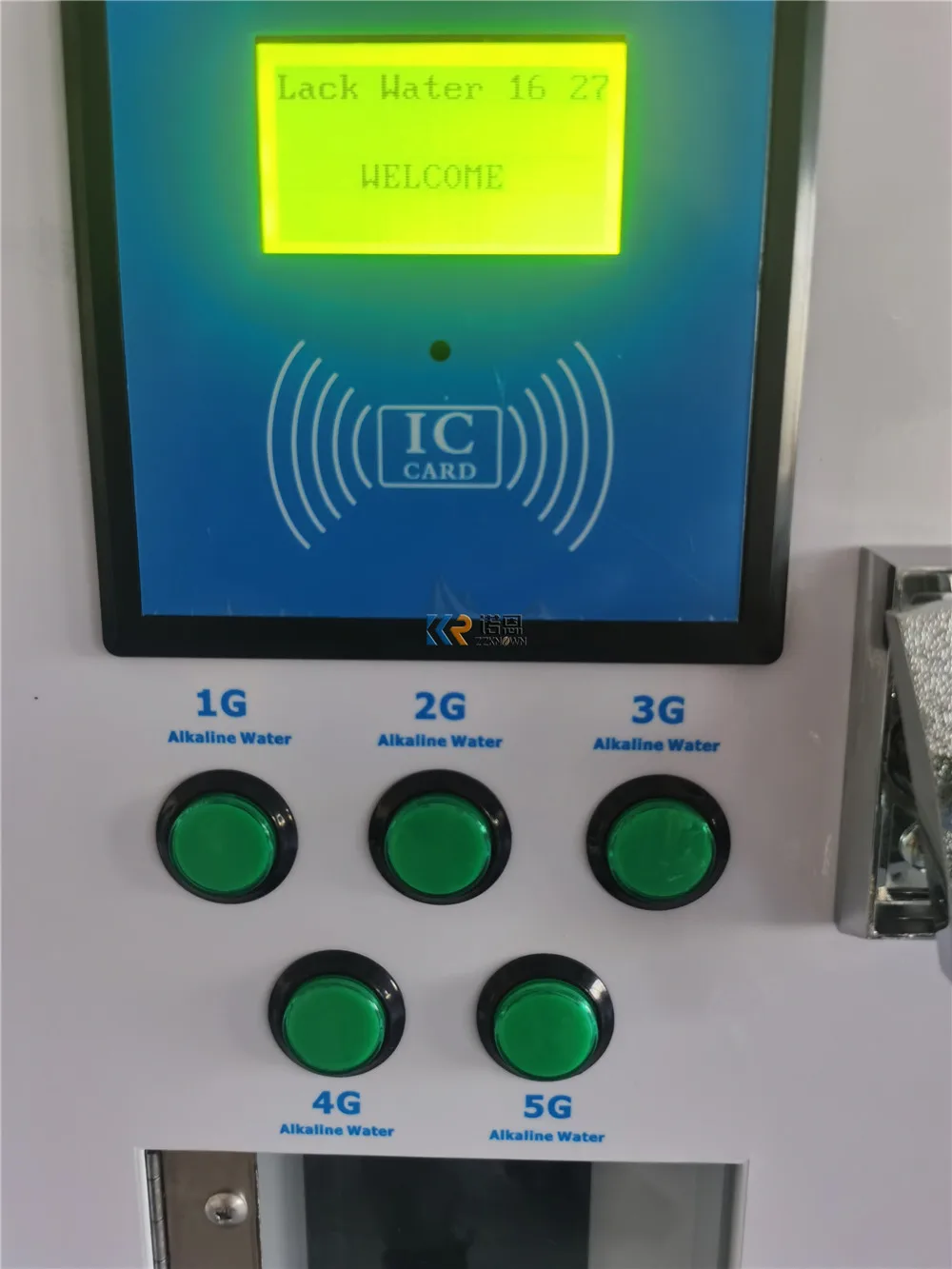 อัจฉริยะกันน้ำเหรียญดำเนินการเชิงพาณิชย์เครื่องหยอดเหรียญ400/600/800GPD น้ำบริสุทธิ์เครื่องหยอดเหรียญ