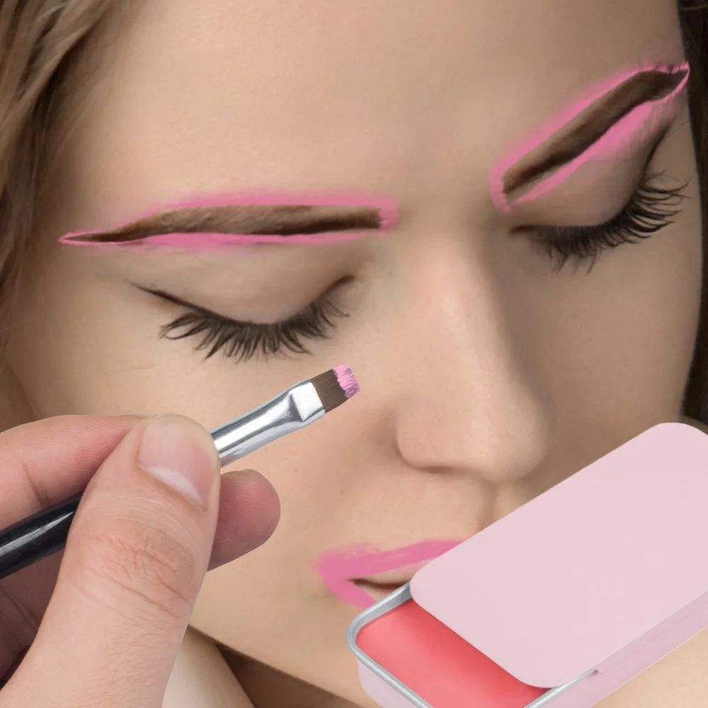 

15g Brow Mapping Paste For Eyebrows Lip Practice Skin Face with Tattoo Embroidery Positioned Pigment