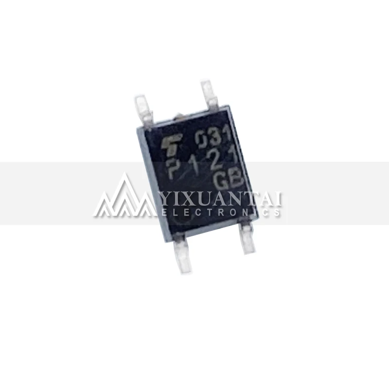 100pcs/Lot   TLP121 P121 TLP121-1GB TLP121GB SOP-4 Patch 4-pin optocoupler SOIC-4 SMD-4 New Original