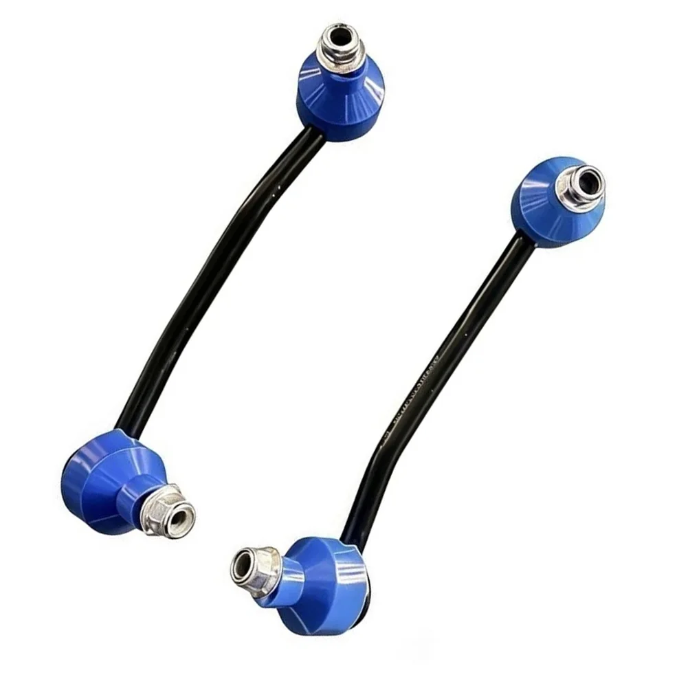 Alignment Component Steering Rod Blue-Black Front Sway Bar Link Reduces Noise Reduces Vibrations Enhances Handling