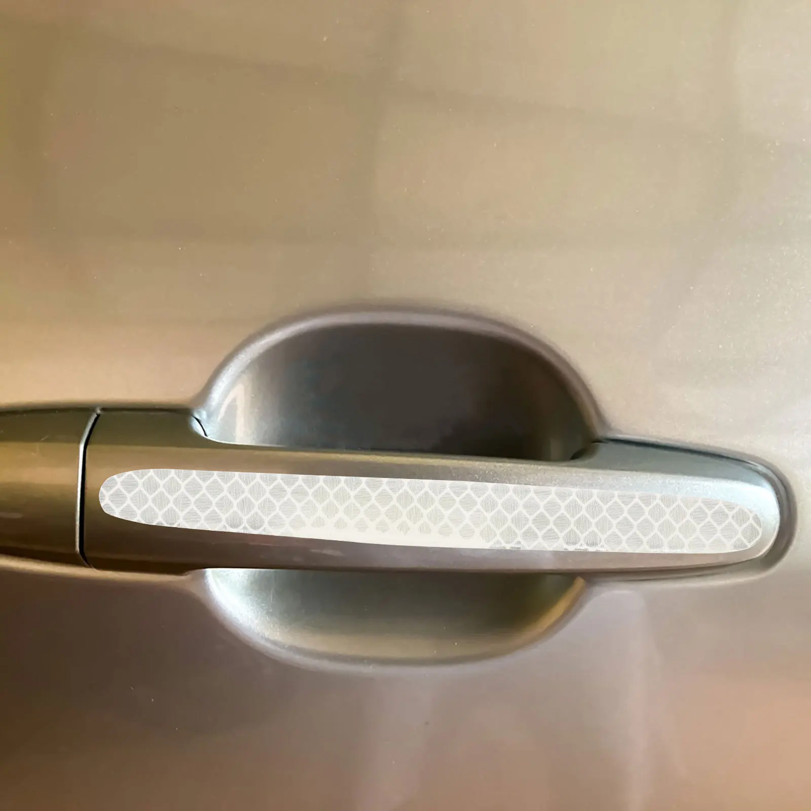 16pcs Car Door Anti-Collision Strip Door Handle Protector Sticker For Scratch Proof Uv Resistant Waterproof Auto Exterior