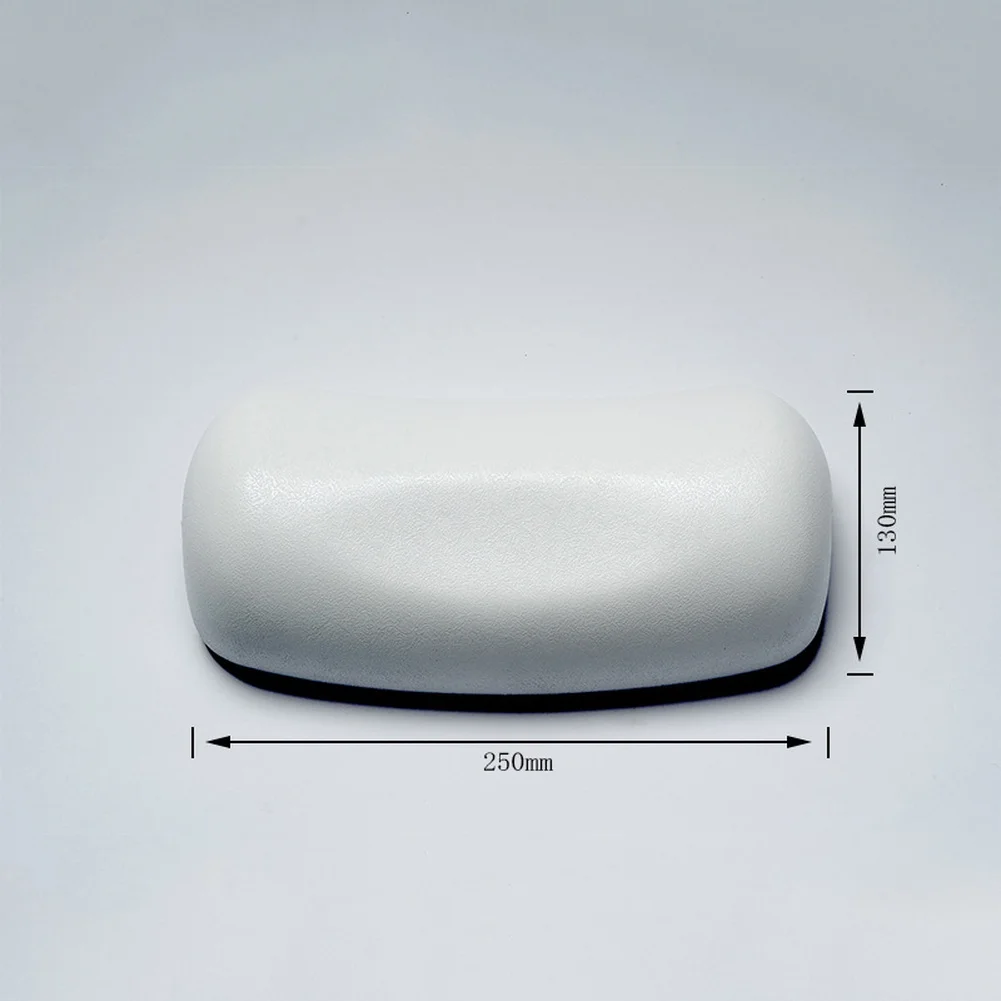 suction-cup-bath-mat-white-bathtub-headrest-gentle-neck-support-non-slip-fixation-hygienic-bathing-environment