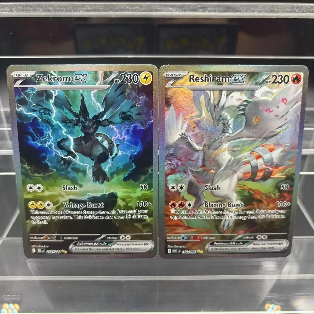 Diy ptcg coleção cartões zekromeshiram ex victini seismitoad auto feito único cartão clássico jogo anime cartão presente brinquedo