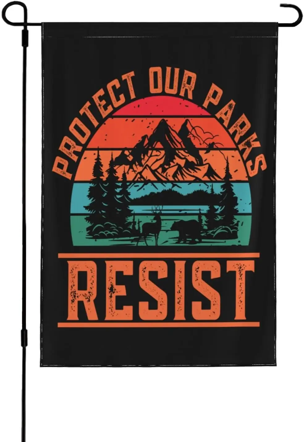 Resist Protect Our National Parkss flags Save The National Parkss Flag 12x18 Double Side Decor Banners No Flagpole LOI zzo