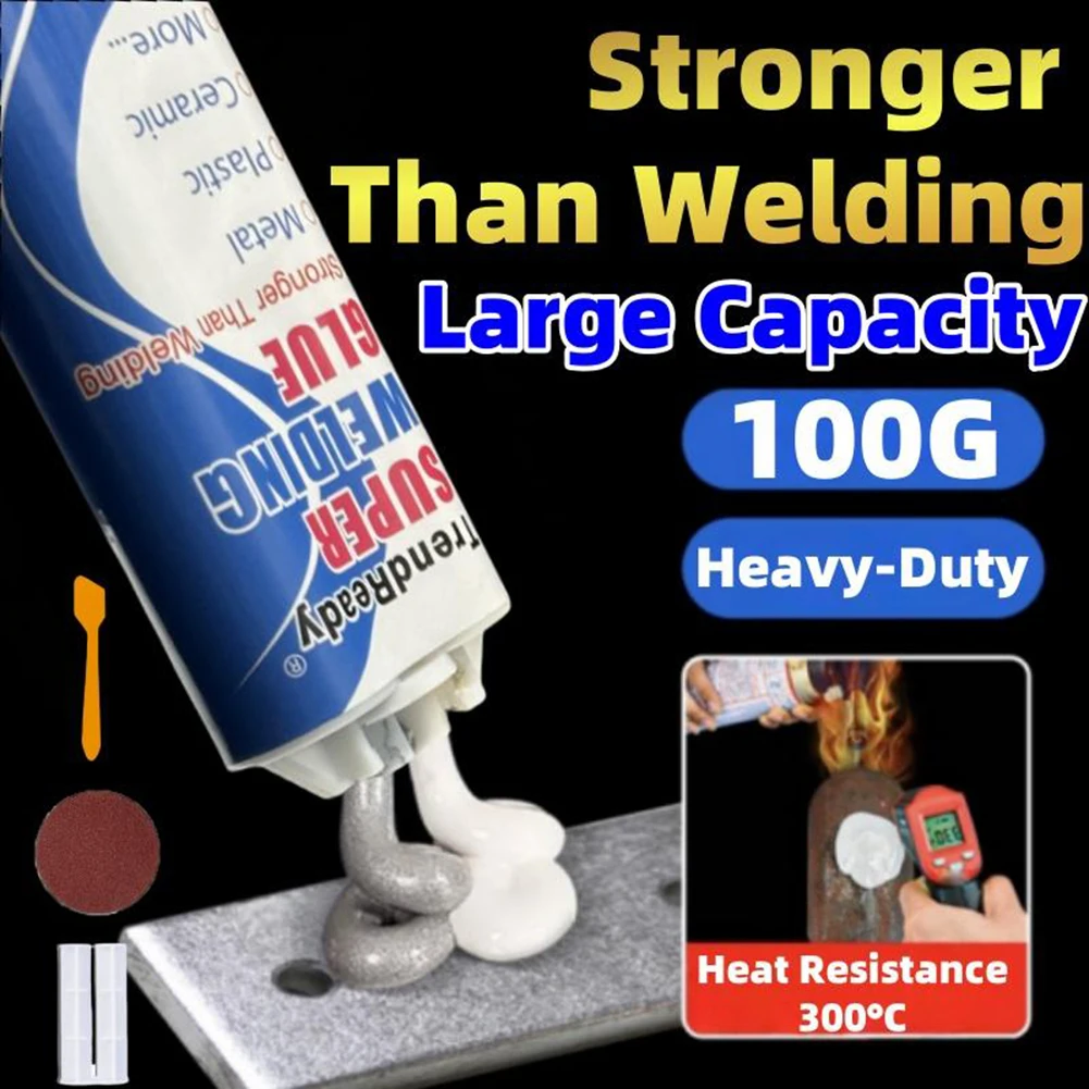 Industrial Strength Metal Repair Adhesive Easy 1:1 Mix Ratio For Perfect Bonding Heavy-duty DIY Handicraft Construction