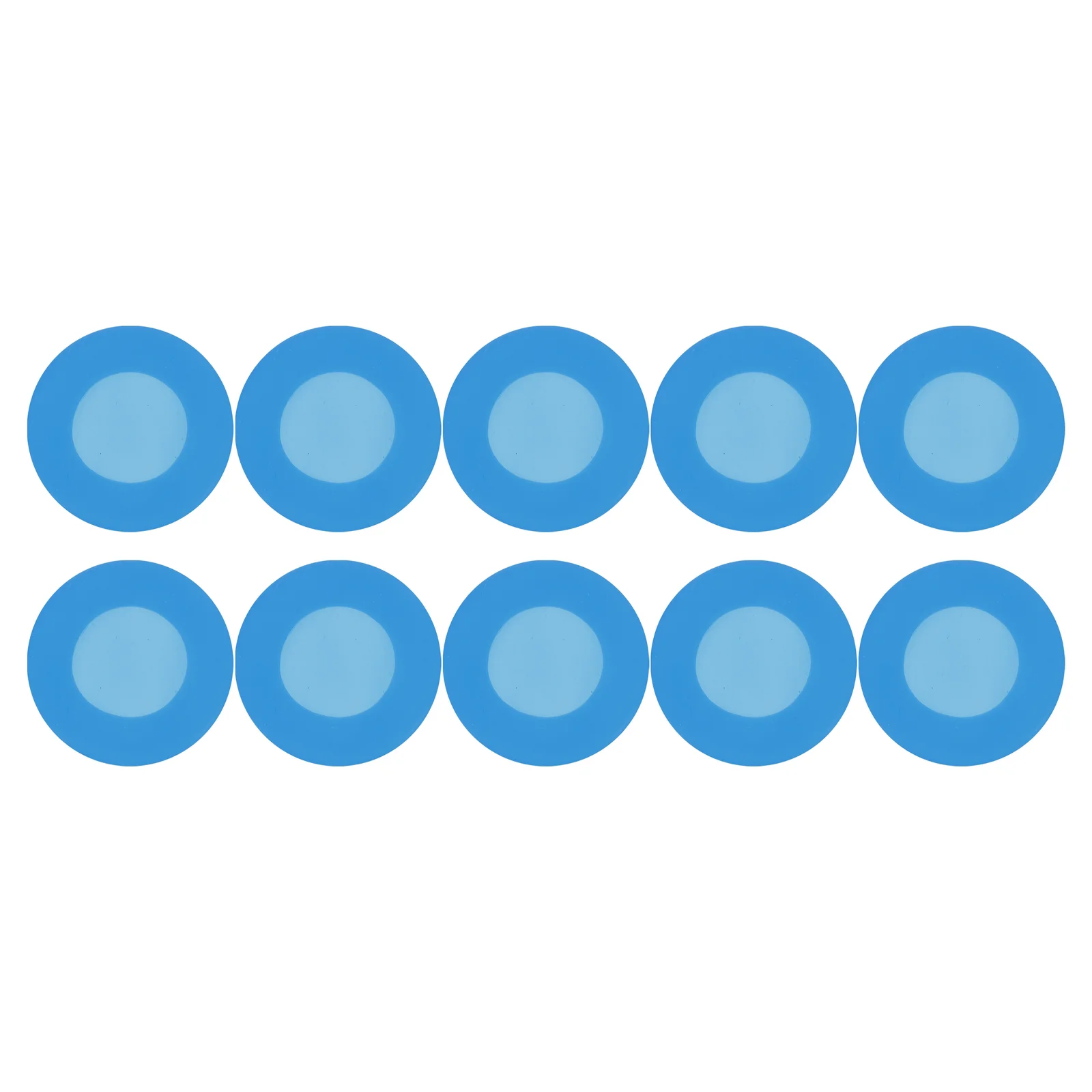 

10 Pcs Stethoscope Case Markers Chisel Head Earbuds Silver Holder for Plugs Stethoscopes Nurses Earplugs