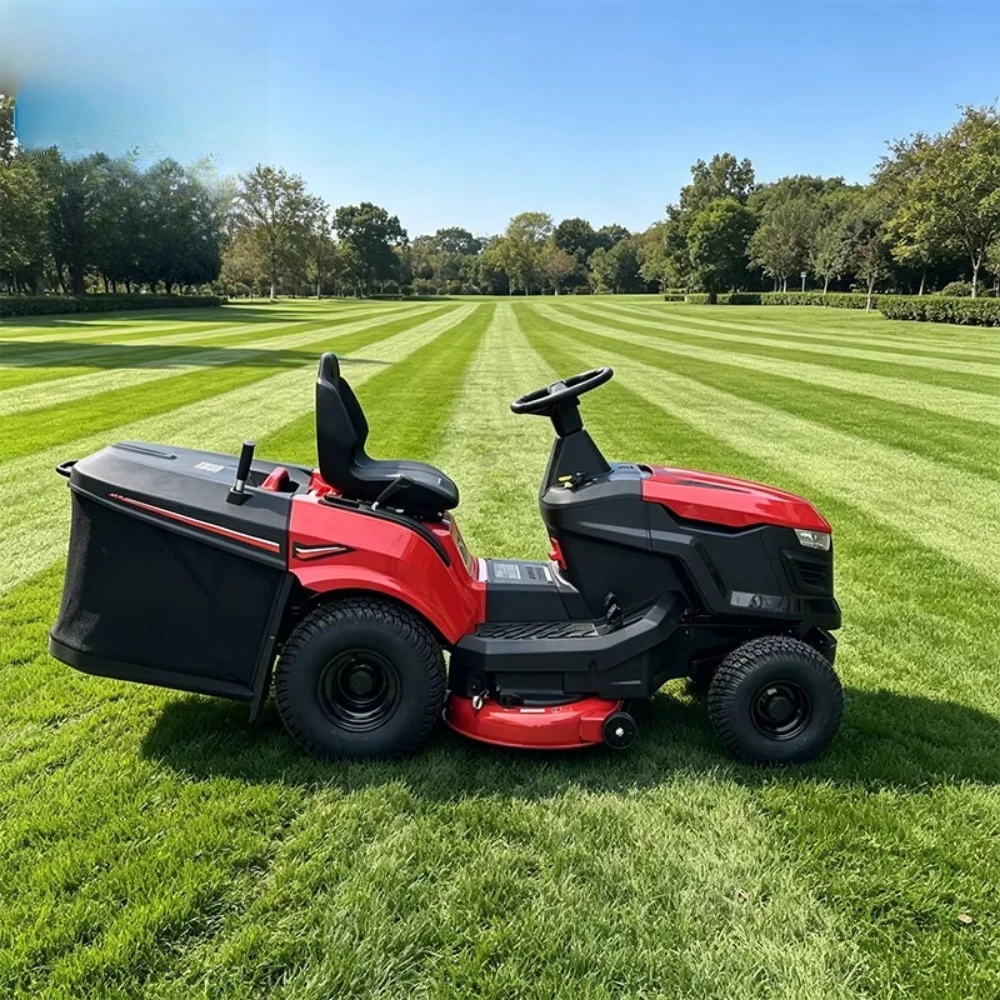 Zero Turn Lawn Mower Modular Dual Hydrostatic Quick Release Deck Ergonomic Padded Control Lever for Sports Field Turf Manages