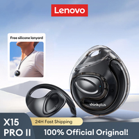 Original Lenovo X15 PRO Ⅱ Wireless Earphones Ear Hook OWS Bluetooth Earbuds Game Music Call Headphones Sport Waterproof Headset