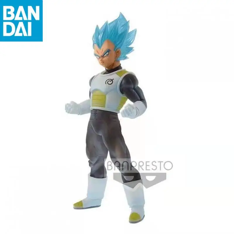

Bandai Original BANPRESTO Anime Dragon Ball Z CLEARISE Super Saiyan Son Goku Vegetto Vegeta IV Action Figures Collection Model