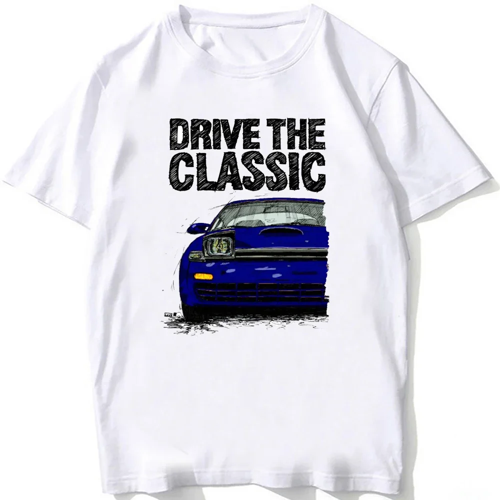 New Summer Men Short Sleeve Classic Celica 5 Generation Car Sport T-Shirt Hip Hop Cool Boy White Tees Mans Casual Tops
