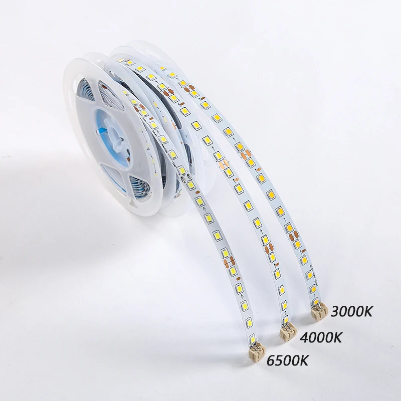 1M/2M/3M 2835 LED ribbbon 5B10C-100D 7mm LED strip white Neutral or warm color light tape be used in panel light chandeliers etc