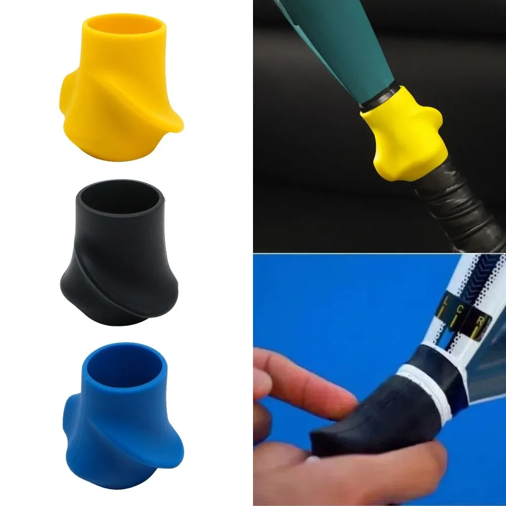 

Silicone Tennis Racket Grip Corr Comfort Anti-Slip Peak Rackets Grip Correction Device Portable 3 Colors Available