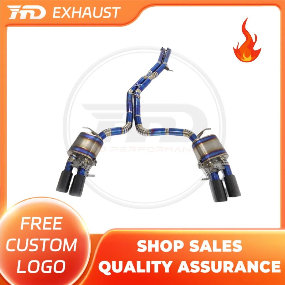 

HMD Exclusive customization Titanium Exhaust System Sport Catback for Audi S8 D4 4.0T with valves