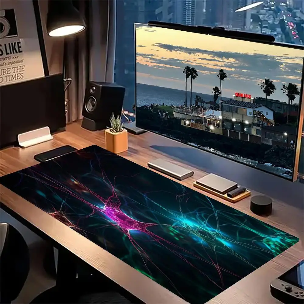 

Светящийся коврик для мыши Brain Cells — уникальный необычный художественный игровой коврик для мыши, идеально подходит для нейронауков и футуристических эстетических любителей