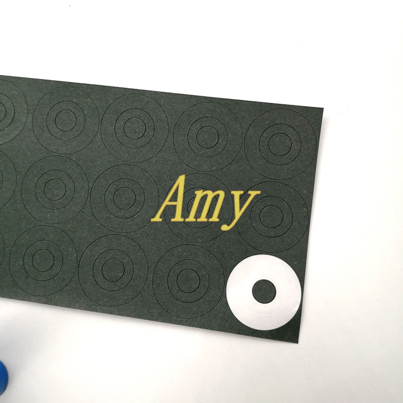 A single round barley paper 32650 battery special battery insulation insulation gasket tape adhesive patch