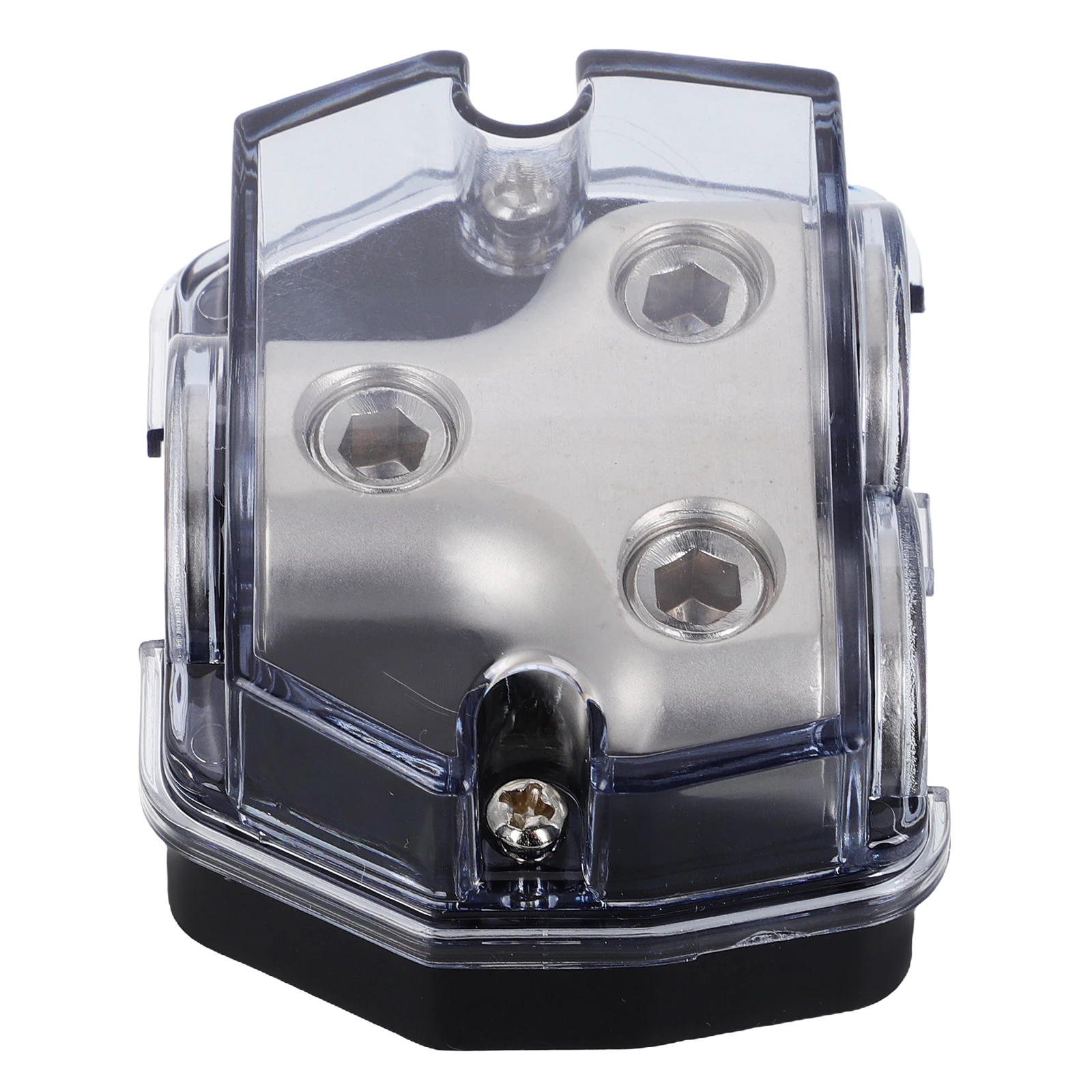 

Car Modified Ground Box 2 Ways Fuse Holder Audio Amplifier Splitter Distribution Block Cars Audio Power Divider Dual Way Power