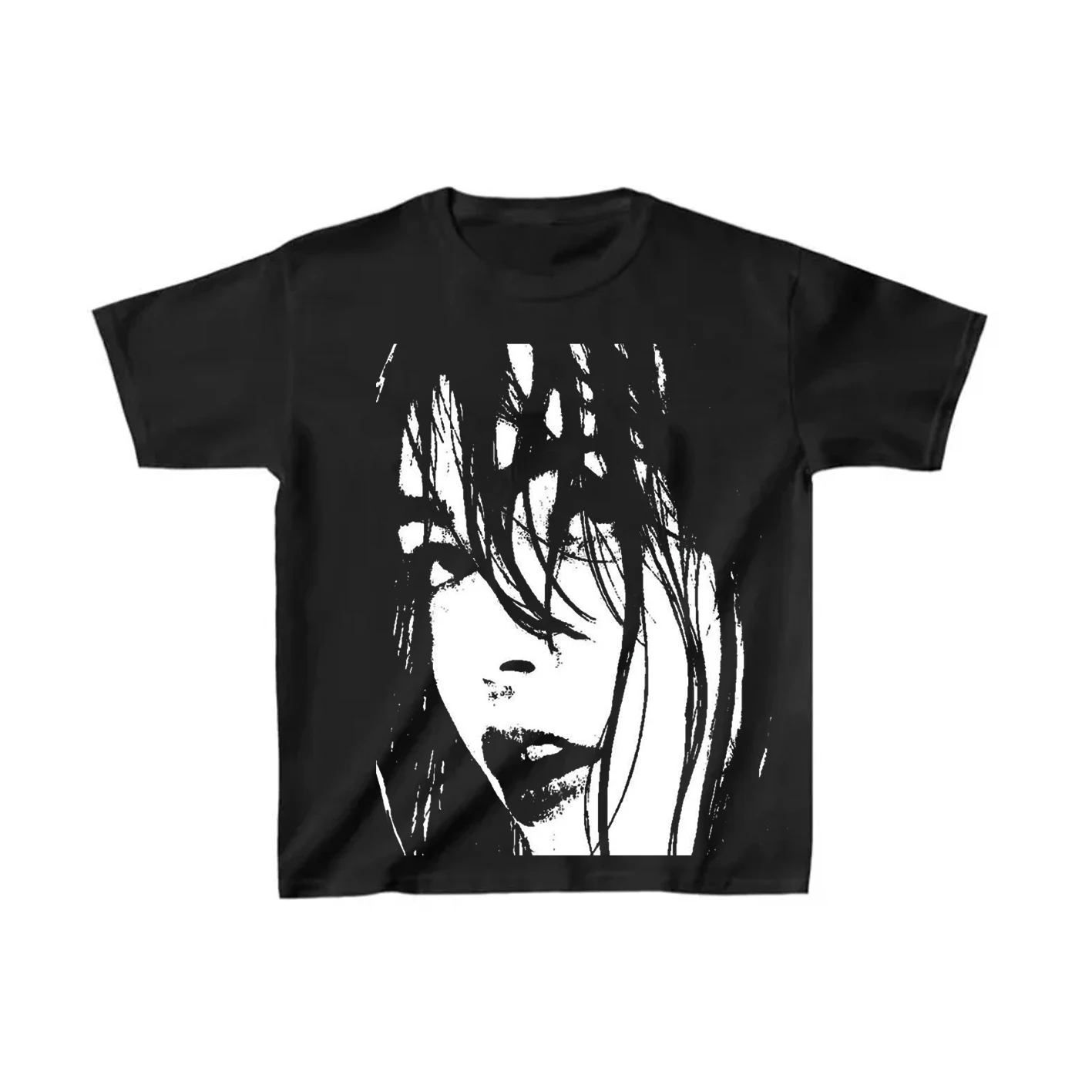 

Fashionable Japanese Harajuku Street Aesthetic Girls' Multi Style Fashionable Street Clothing Y2K Women's T-shirt 2025