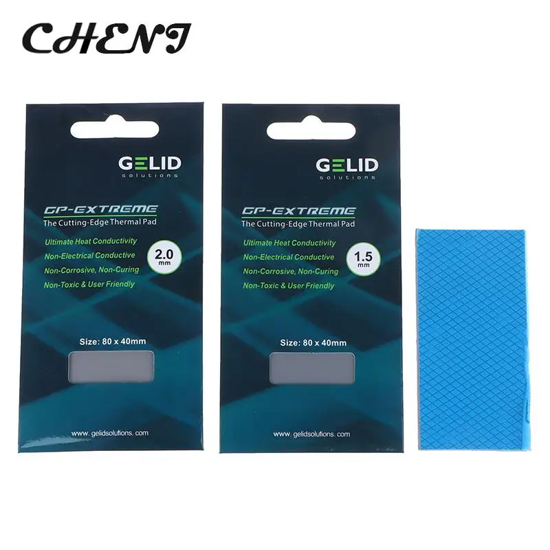GELID GP-Ultimate 15W/MK Thermal Pad CPU/GPU Graphics Motherboard Silicone Grease Pad Heat Dissipation Silicone Pad