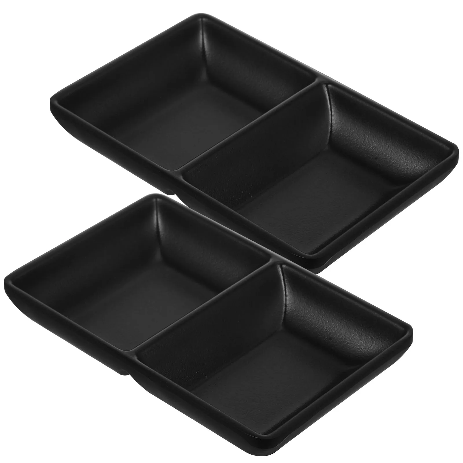 

2 Pcs Sauce Bowls Seasoning Dishes for Dinner Small Melamine Dipping Bowls Compact Design Serving Chip Ketchup Soy Stackable