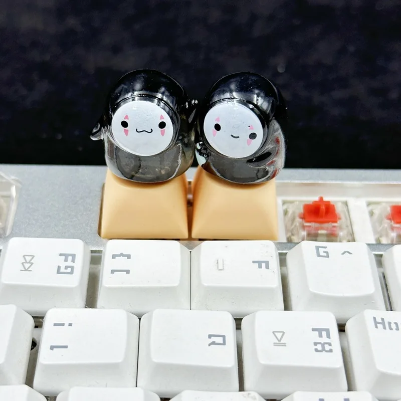 2024 New Personalized Creative Rotating Keycaps Single Cross Axis Mechanical Keyboard Collection Game Keycaps