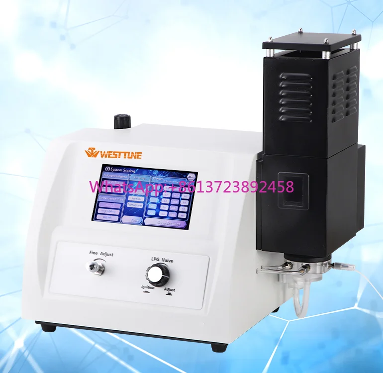 

WEST TUNE FP640 FP6410 FP6450 K Na Li Ca Ba LCD Digital Flame Photometer FP20 Price for pg instruments
