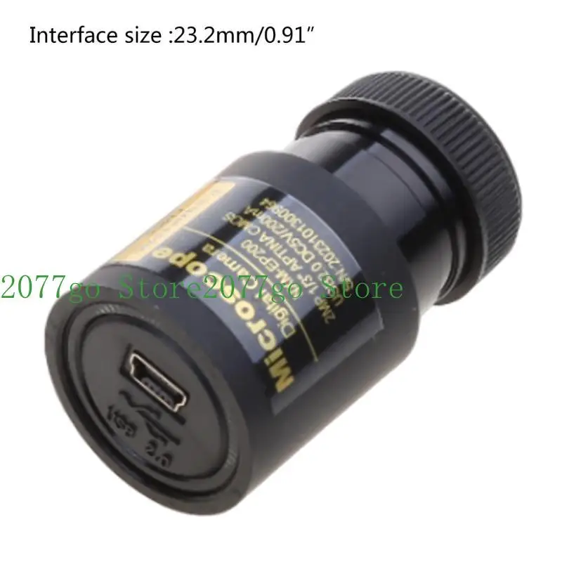 Y1UD CMOS 2.0MP USB الكاميرا الإلكترونية مجهر العدسة الحجم 23.2 مم #6