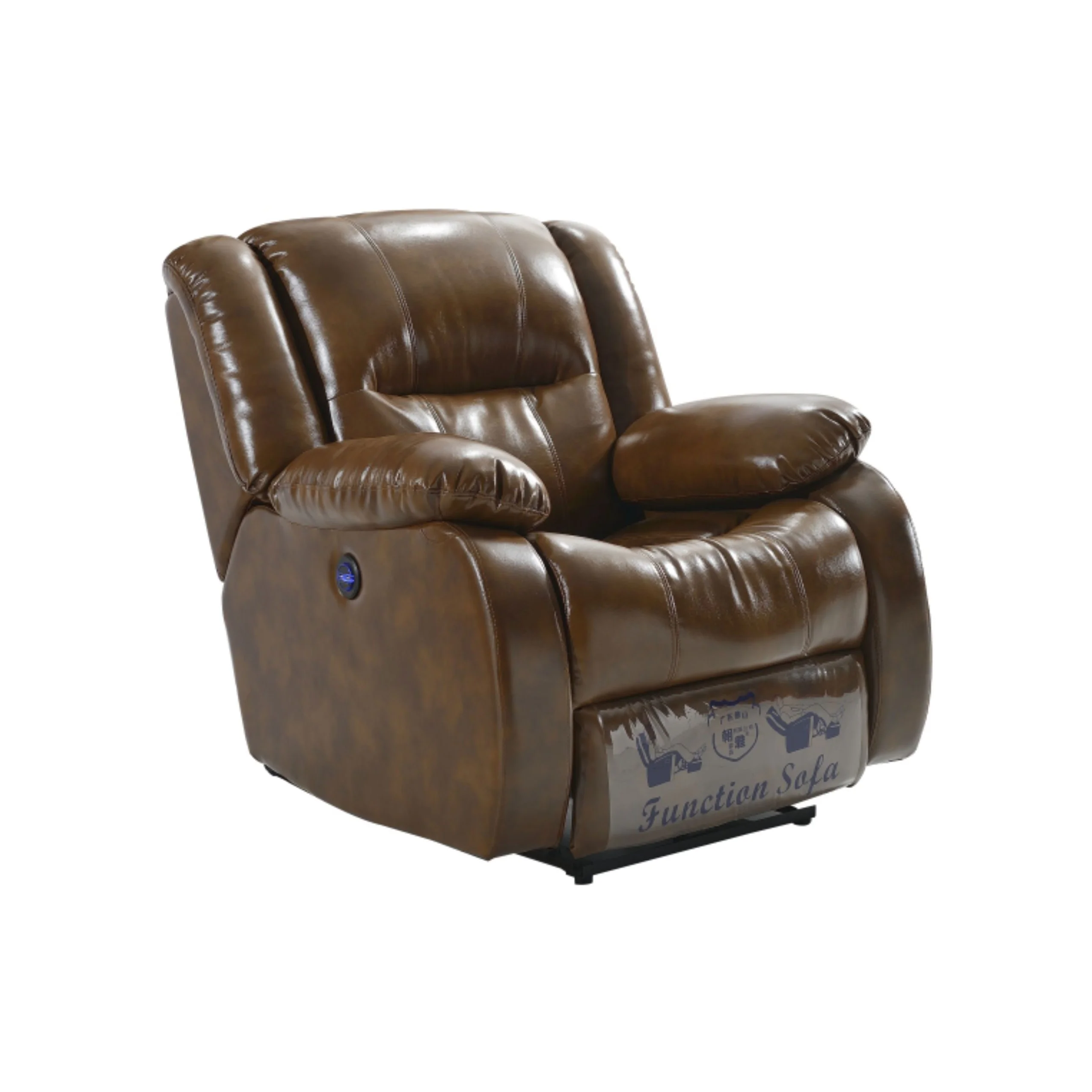 #Luxury Living Room Furniture Ergonomic Massage Recliner Chair Genuine Leather Power Recliner Chair