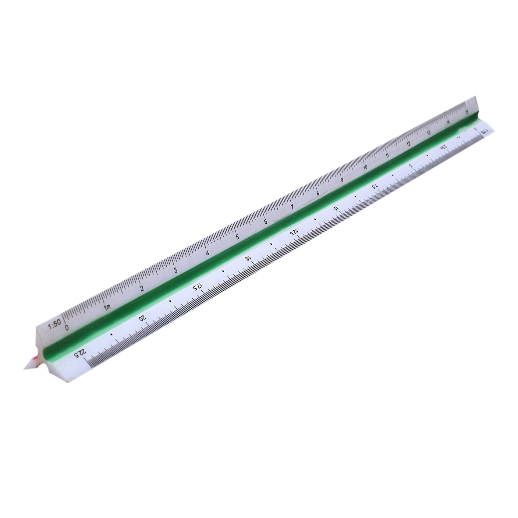 WOWFU-6X 1:20 1:25 1:50 1:75 1:100 1:125 Plastic Triangular Scale Ruler