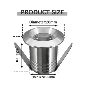 10 principais vendas mini spot de embutir - №9