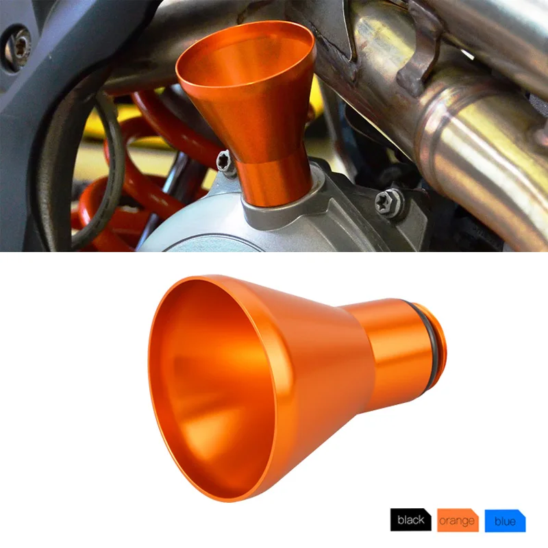 NICECNC For KTM 2001-2022 EXC 300 EXCF 350 EXC 450 SX 125 SXF 250 SXF 450 XCW 300 XC XCF Oil Filler Funnel For Husqvarna TE 300