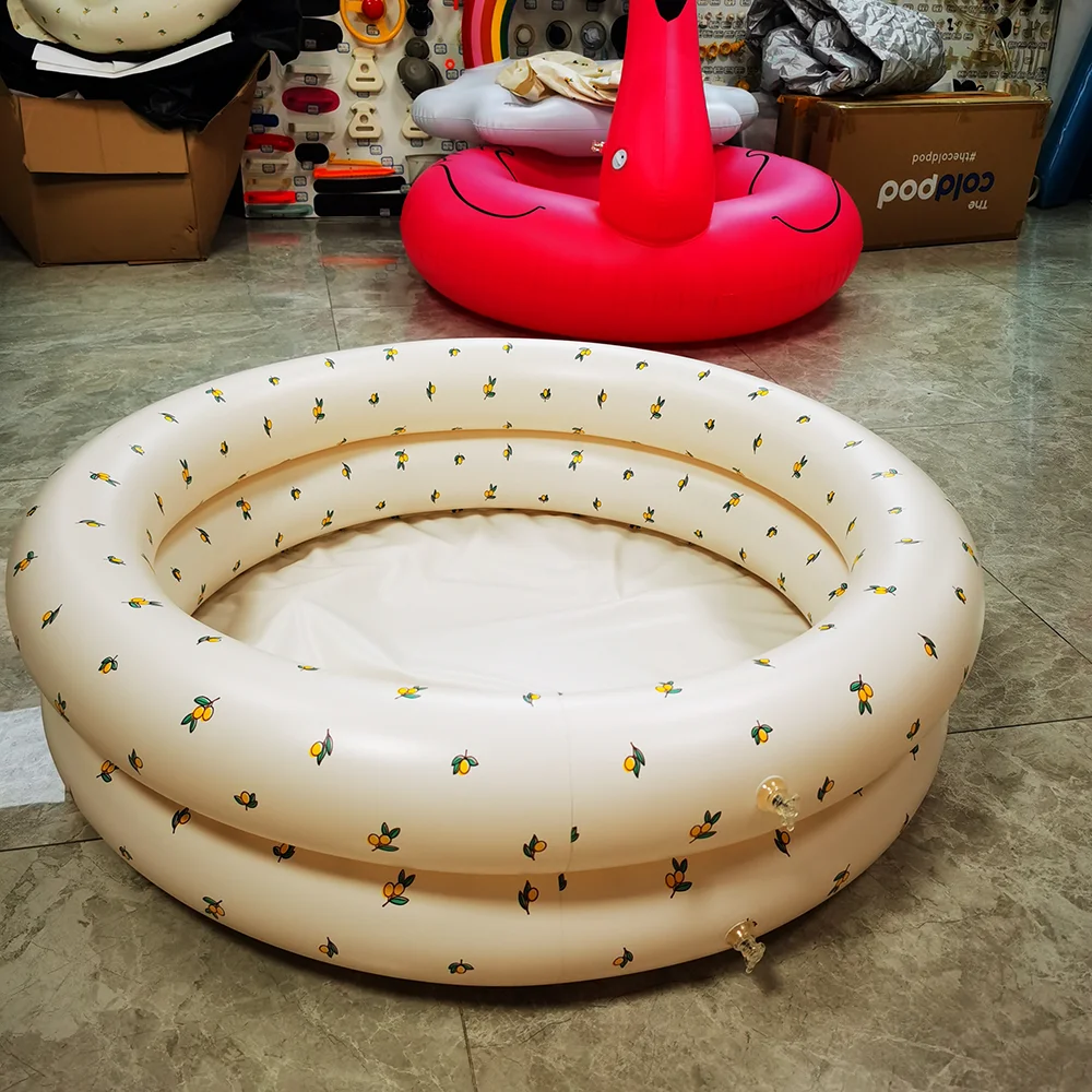 Piscine d'eau gonflable à double couche pour enfants, piscine à balles océArabes, piscine à vagues intérieure extérieure, jeu pour enfants, piscine en PVC