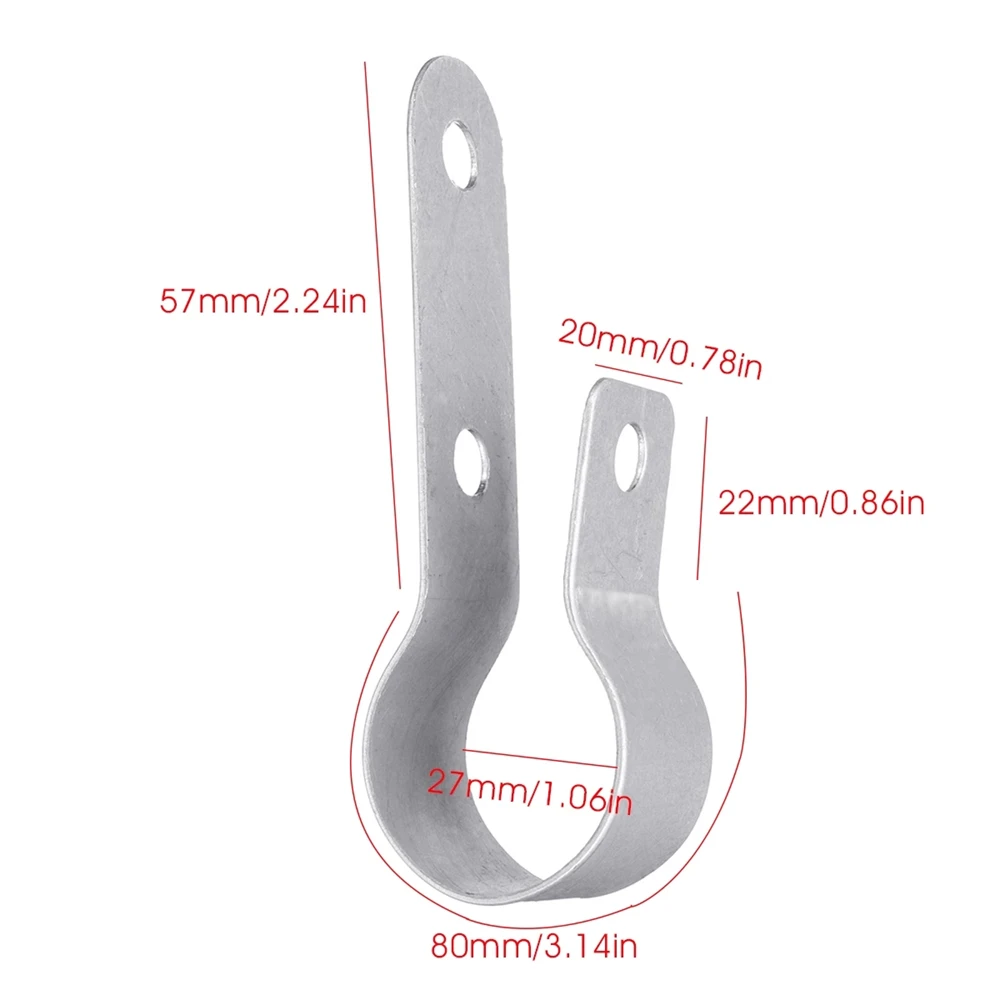 

Pack of 24 Exhaust Pipe P Clips for Air Diesel Parking Heater Fastener Clips for Eberspacher and Brand Heaters