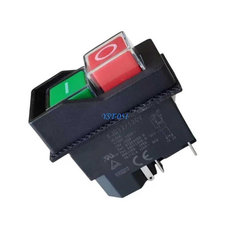 

E15A Robusts 120V Electromagnetic Switches Drill Press Control Switches Heavy Duty 120V Electromagnetic Power Switches