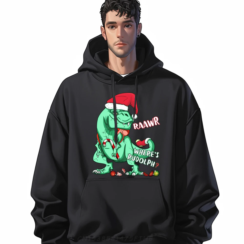 

Funny Holiday T-Rex RAAWR WHERE is RUDOLPH Christmas Graphic Shirts Men Eco-friendly and healthy Mens Designer Clothes