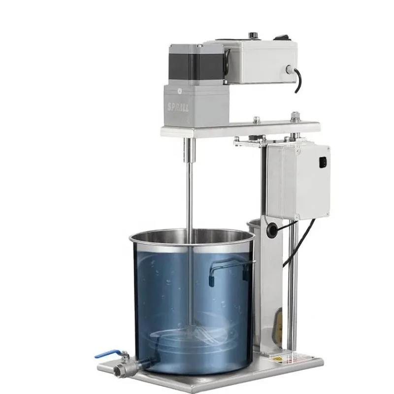 

SPRALL Factory Price Manual Lift Electric Mixer Chemical Mixing Liquid Laboratory Dispersion Shampoo Mixers Blender