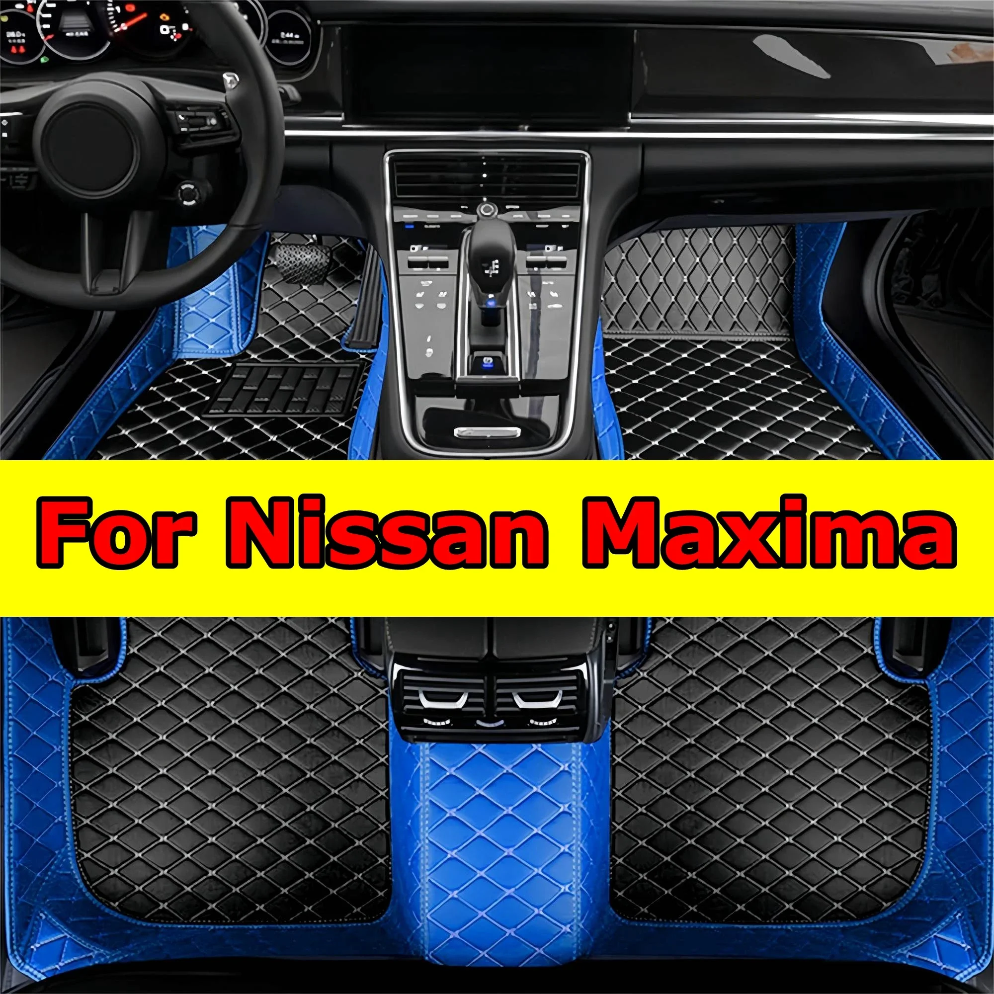 

Thickening Car Floor Mats for Nissan Maxima 2009 2010 2011 2012 2013 2014 2015 2016 2017 Full Coverage Floor Liners Auto Carpe